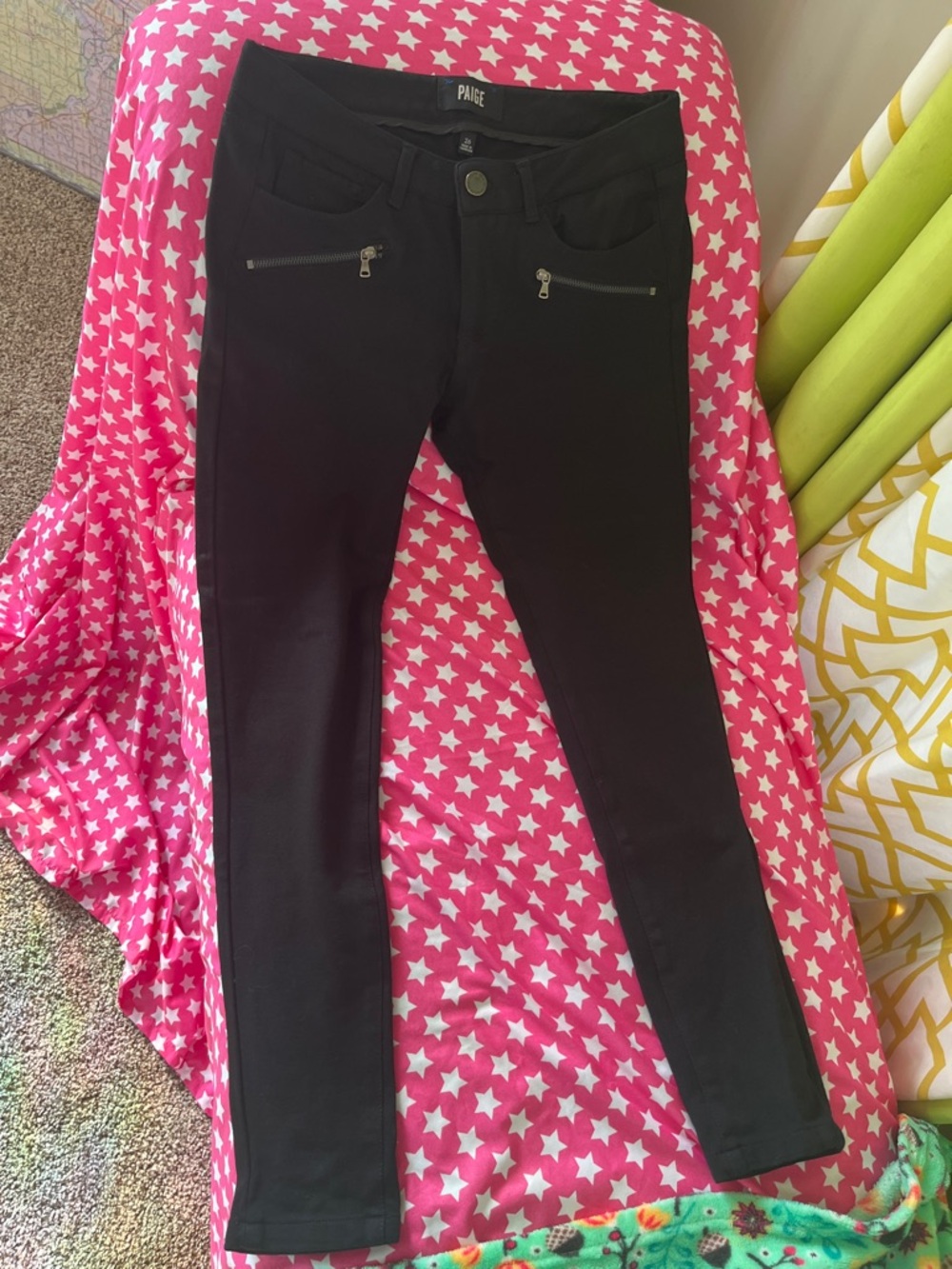 Paige Jeggings with pockets and zippers